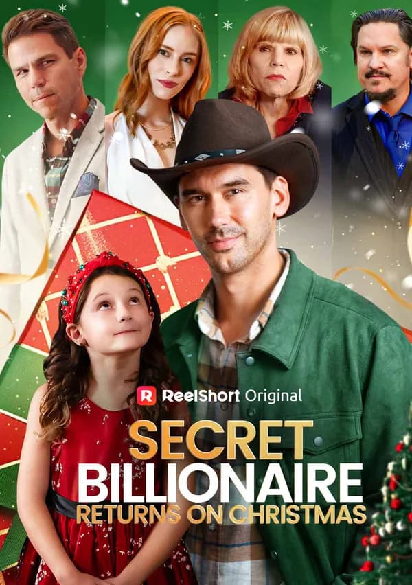 Secret Billionaire Returns on Christmas poster