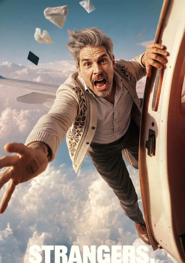 Strangers, A Plane and a Deadly Game poster