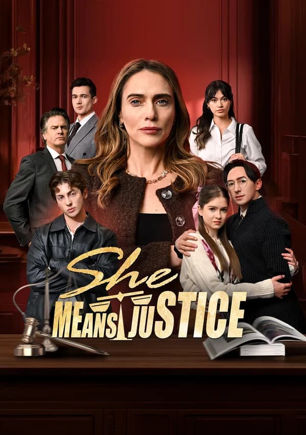 She Means Justice S1 poster
