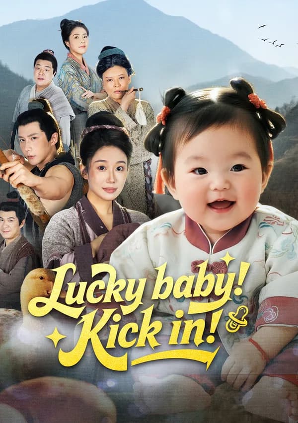 Lucky baby! Kick in! poster