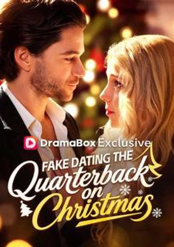 Fake Dating The Quarterback on Christmas poster