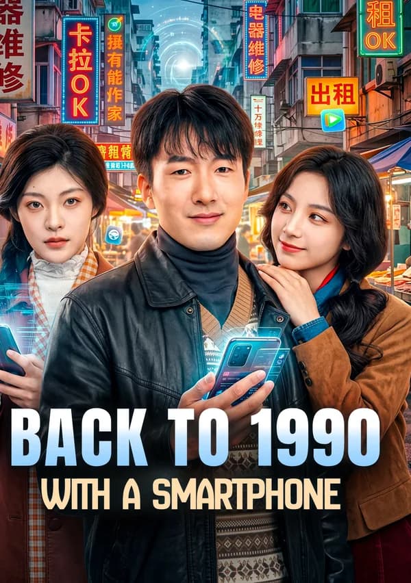 Back to 1990 With a Smartphone poster