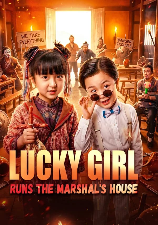 Lucky Girl Runs the Marshal's House poster